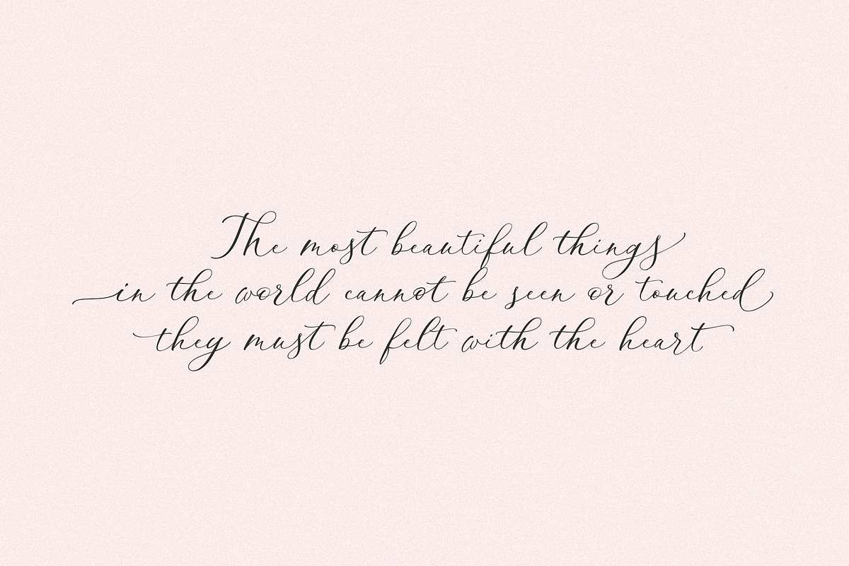 Alysar | Delicate Calligraphy Font, a Script Font by KA Designs (Photo 19 of 24)