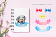 Dog breeds. Clipart for dog lovers., an Illustration by SavinV (Thumbnail 5 of 6)