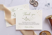 Lavish Greenery Wedding Suite, an Invitation Template by BlueRobinDesignShop (Thumbnail 5 of 5)