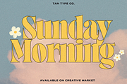 TAN - SUNDAY MORNING, a Serif Font by TanType (Thumbnail 1 of 12)