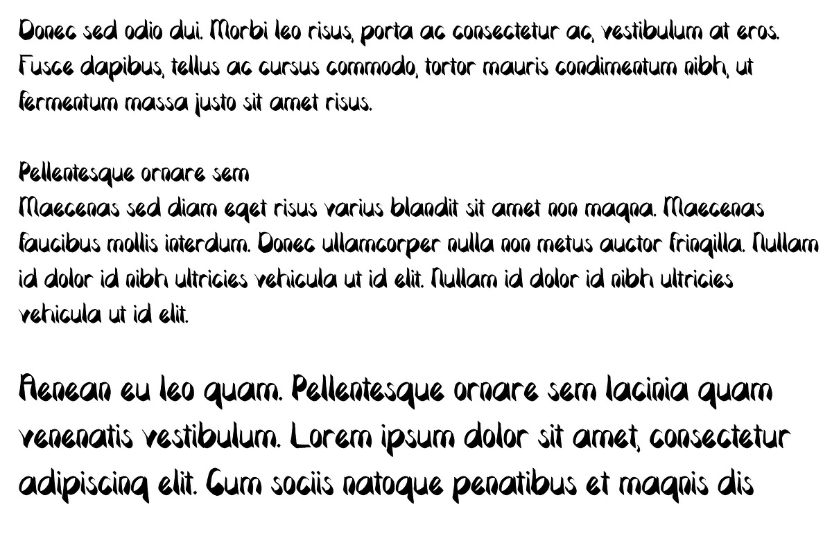 Font October Rain Earthy Autumn Bold, a Sans Serif Font by PageLightStudios (Photo 3 of 4)