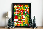 Merry Christmas seamless pattern., a Pattern Graphic by Evgeniya Dzhumm (Thumbnail 2 of 7)