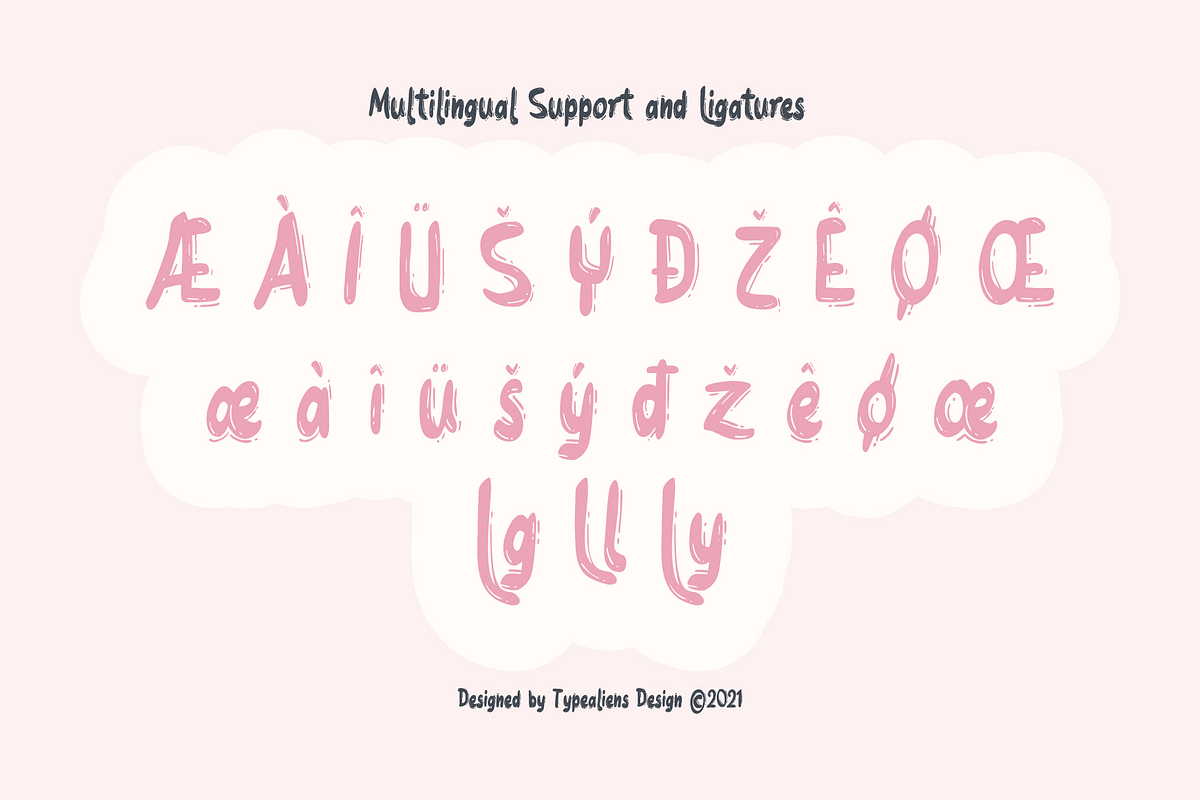 Bagel & Crackers, a Font by ilhamtaro (Photo 11 of 12)