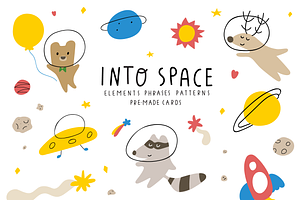 Into space