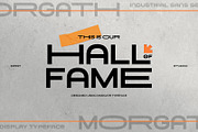Morgath - Industrial Sans Serif Font, a Sans Serif Font by Drizy (Thumbnail 7 of 10)