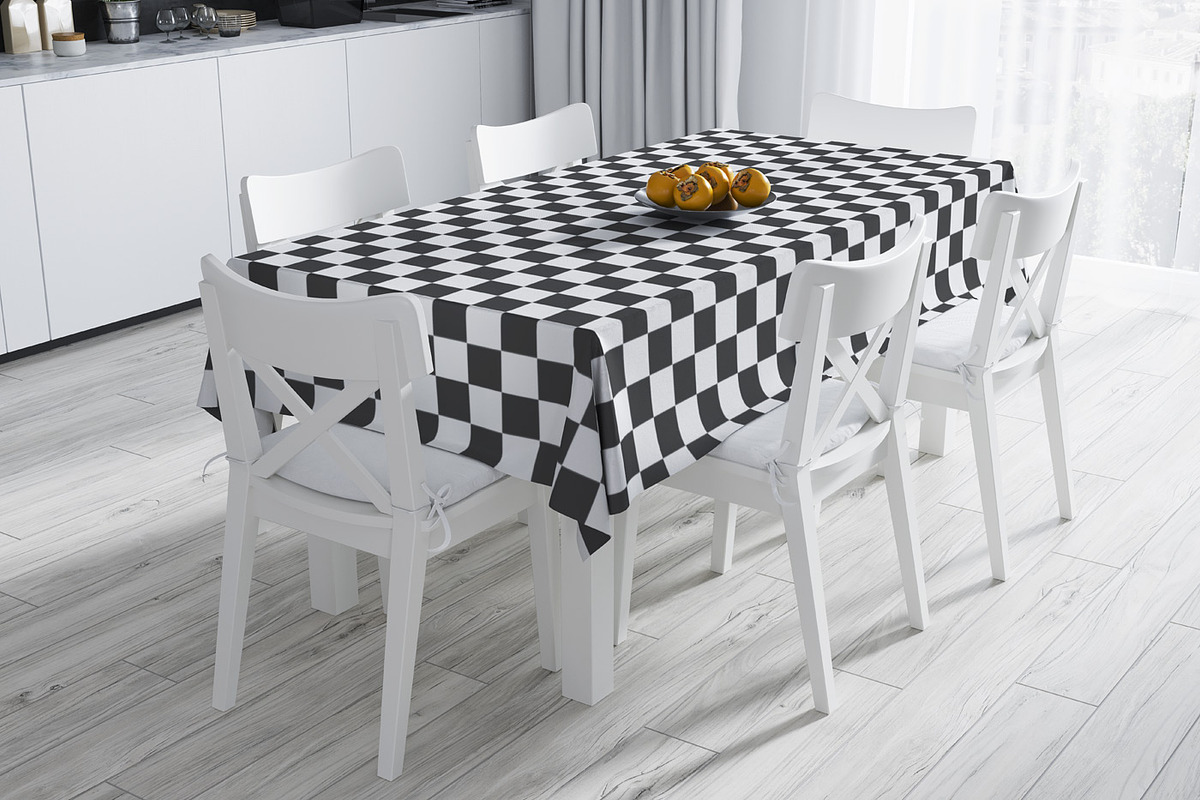 Tablecloth mockup set 01, a Mockup by Easy Mocks (Photo 3 of 10)
