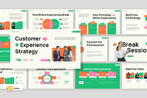 Customer Experience Strategy, a Presentation Template by Loin Studio