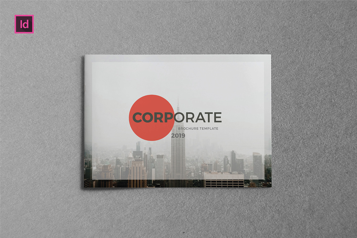 CORPORATE - A5 Brochure, a Brochure Template by Shafura (Photo 1 of 15)