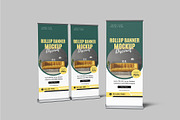 Rollup Banner Mockup, a Print Template by lamorastudio (Thumbnail 3 of 9)