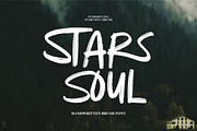 Stars Soul - Brush Font, a Handwritten Font by executypeStudio (Thumbnail 1 of 8)