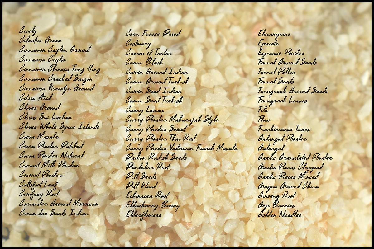 Bulk Herbs & Spices Gradients preview 4