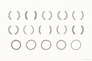 Laurels & Wreaths - Hand Drawn, an Illustration by Minna May Design (Thumbnail 2 of 4)