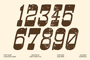 CS Belting Stamp, a Slab Serif Font by Craft Supply Co. (Thumbnail 5 of 8)