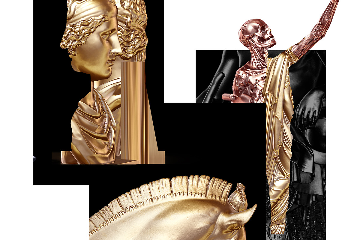 343 Sculptures Metal Mockup, an Apparel Mockup by ARKS ACADEMY (Photo 7 of 15)