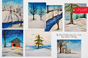Four Seasons, a Seasonal Illustration by Design X0 (Thumbnail 5 of 15)