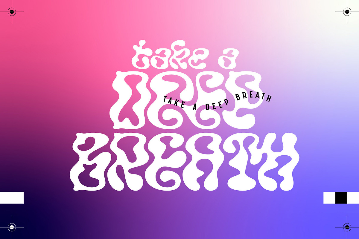 Drunk Vision - Creative Font, a Symbol Font by Gleb Guralnyk (Photo 3 of 7)
