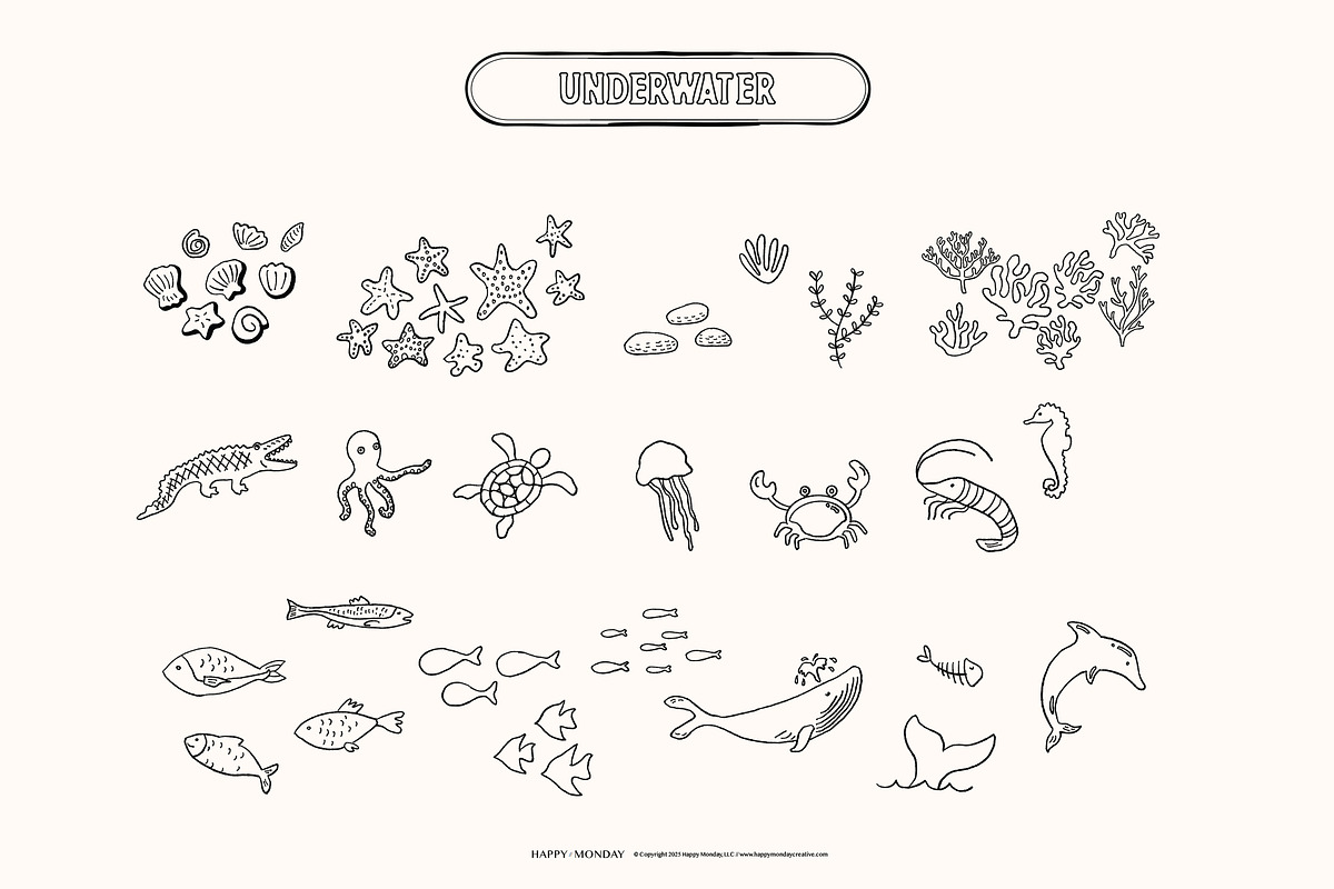 Travel Map Creator Collection, an Illustration by Happy Monday Creative (Photo 8 of 22)