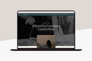 Squarespace 7.1 Template: Elyra