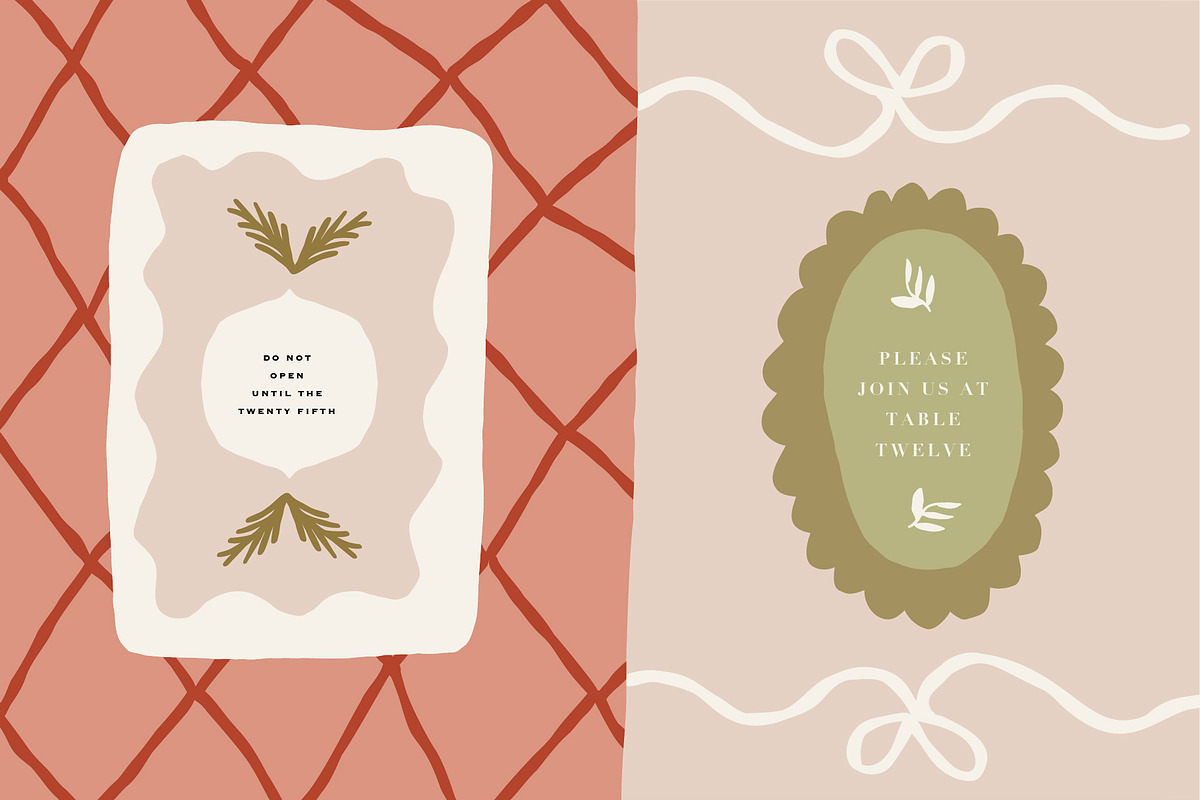 170+ Whimsical Frames & Bows, a Decorative Illustration by Olia (Photo 17 of 20)