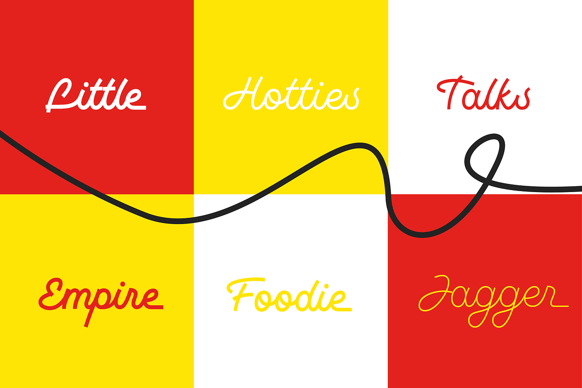 Monotail Script | Monoline Font, a Handwritten Font by Jolicia Type (Photo 5 of 13)