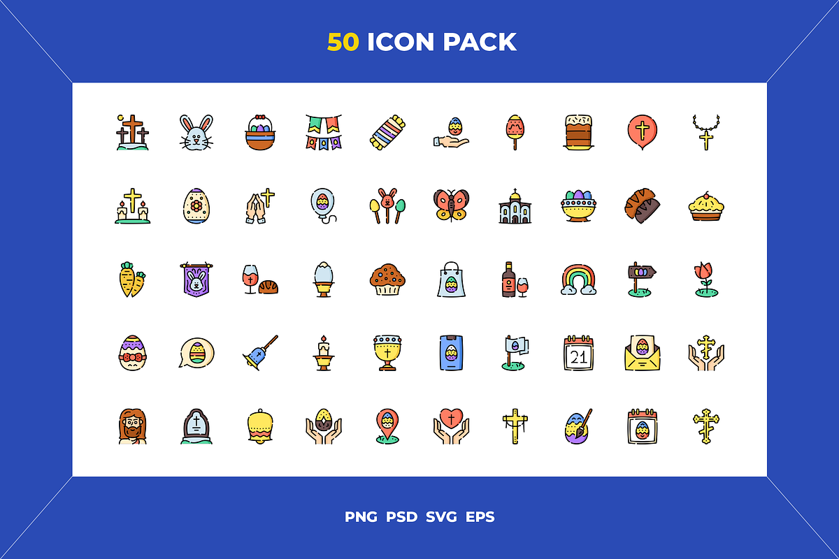 Easter day icons, an Icon by Wencory (Photo 1 of 2)