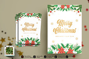 Christmas Invitation Card, a Card Template by graphypix (Thumbnail 4 of 5)