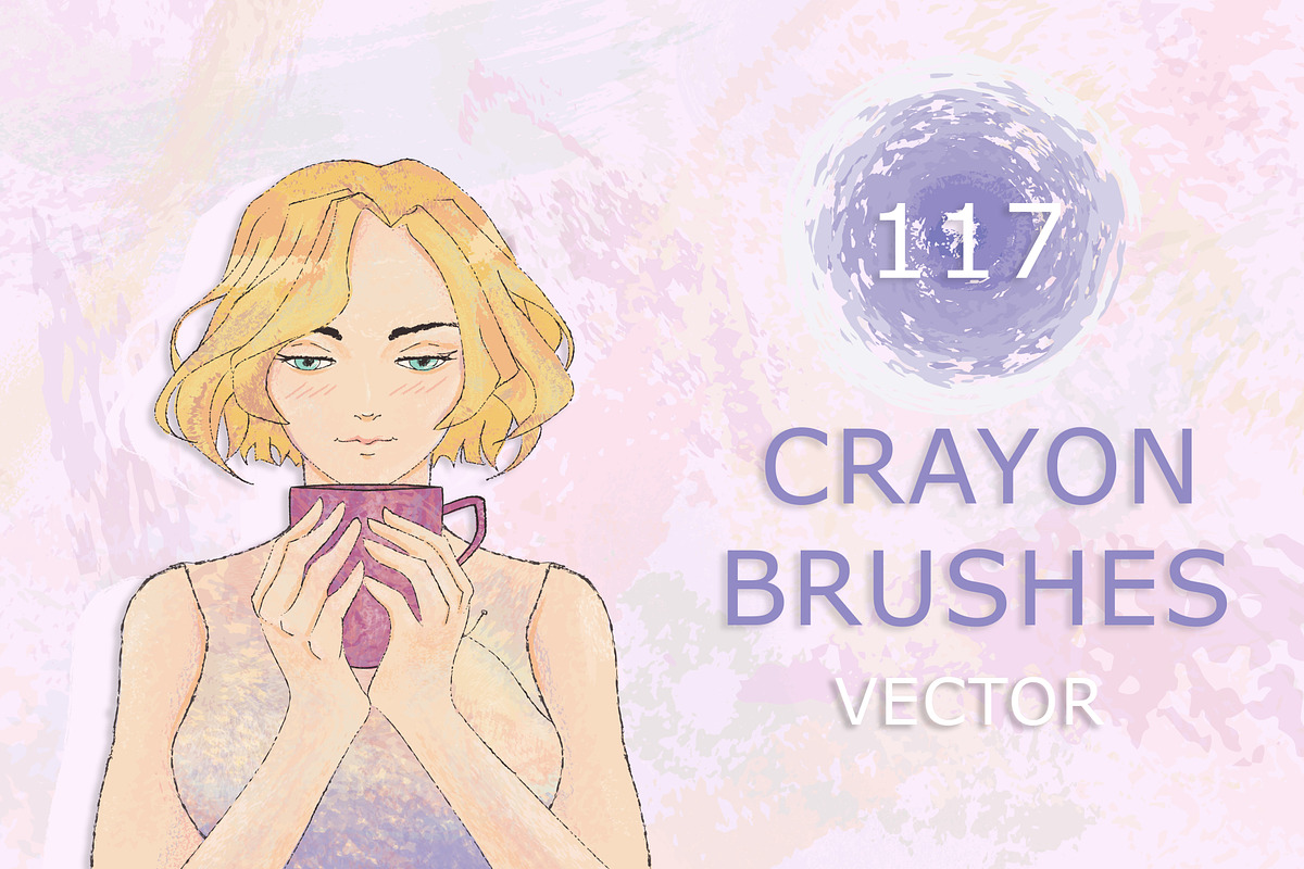 Hand made brushes for Illustrator, a Brush Add-On by Asyndrom (Photo 1 of 2)