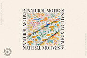 Natural Motives || Abstract Set, a Decorative Illustration by nadispasibenko (Thumbnail 4 of 10)