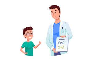 Eyesight diagnostics, a Healthcare Illustration by Things for designers
