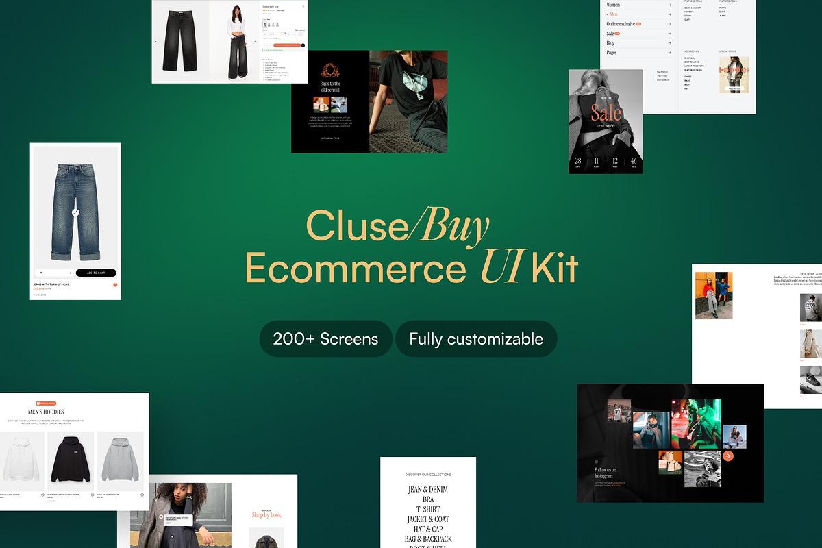 Cluse Buy - Ecommerce UI Kit, an UI Kit Template by Laingockien (Photo 1 of 7)