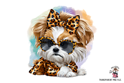 Cute Dog Clipart PNG Bundle, an Illustration by Sleepy Aster (Thumbnail 8 of 10)