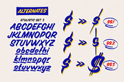 Brosign Brush Typeface, a Handwritten Font by alit design (Thumbnail 10 of 20)