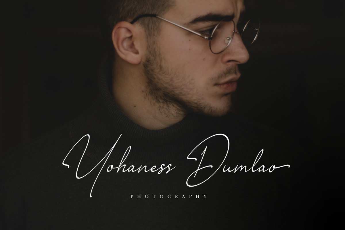 Millano // Signature Font preview 6