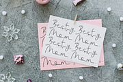 Memo Besty a Monoline Script Font, a Script Font by Bayuktx (Thumbnail 5 of 8)