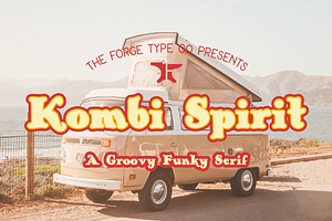 Kombi Spirit - A Groovy Funky Serif