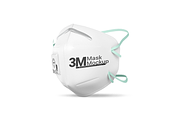 Medical Face Mask Mockup, a Mask Mockup by Mockupdaddy (Thumbnail 6 of 9)