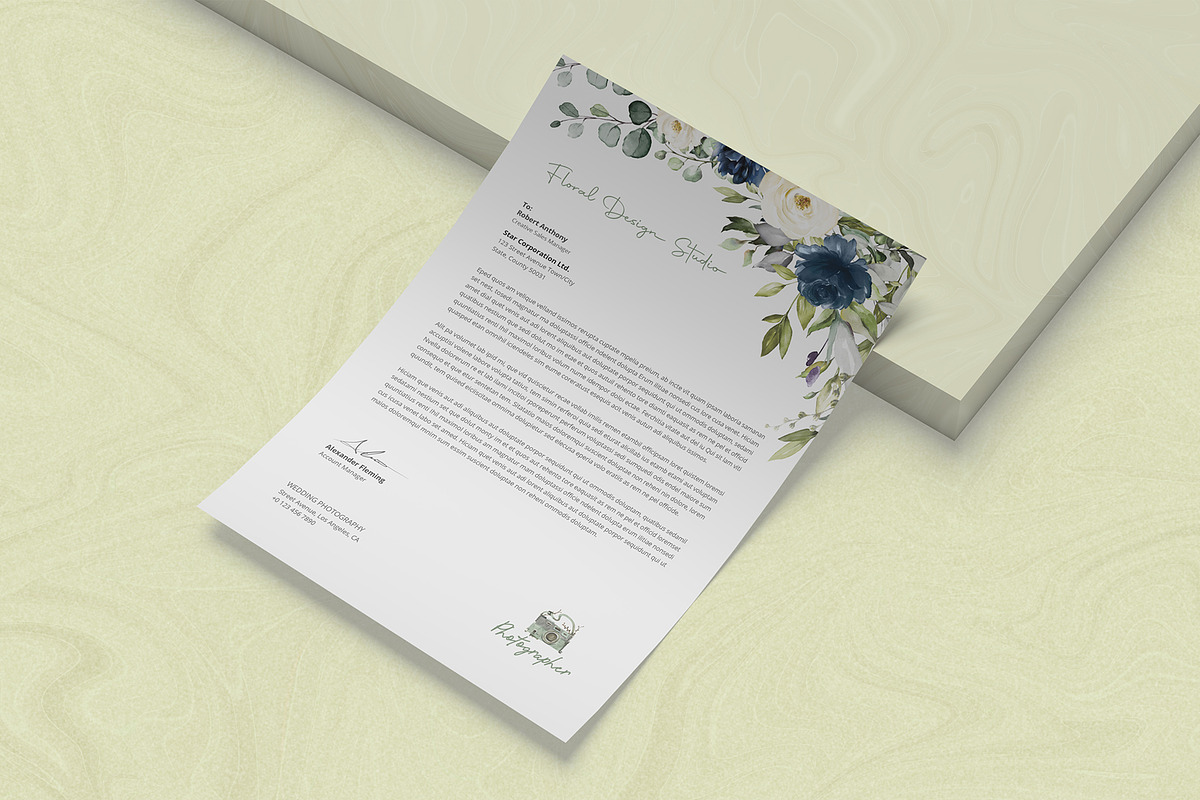 Letterhead, a Stationery Template by DesignDevisers (Photo 4 of 10)