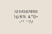 Melinda Evania Modern Sans Serif, a Sans Serif Font by UICreative (Thumbnail 3 of 12)