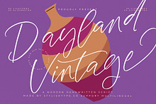 Dayland Vintage Modern Handwritten