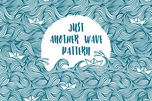 Wave Pattern - Seamless Design