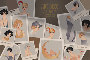 ART DECOGIRLS SET vol.3