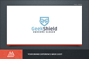 Geek Shield Logo Template, a Branding & Logo Template by Mantas Bac (Thumbnail 2 of 4)