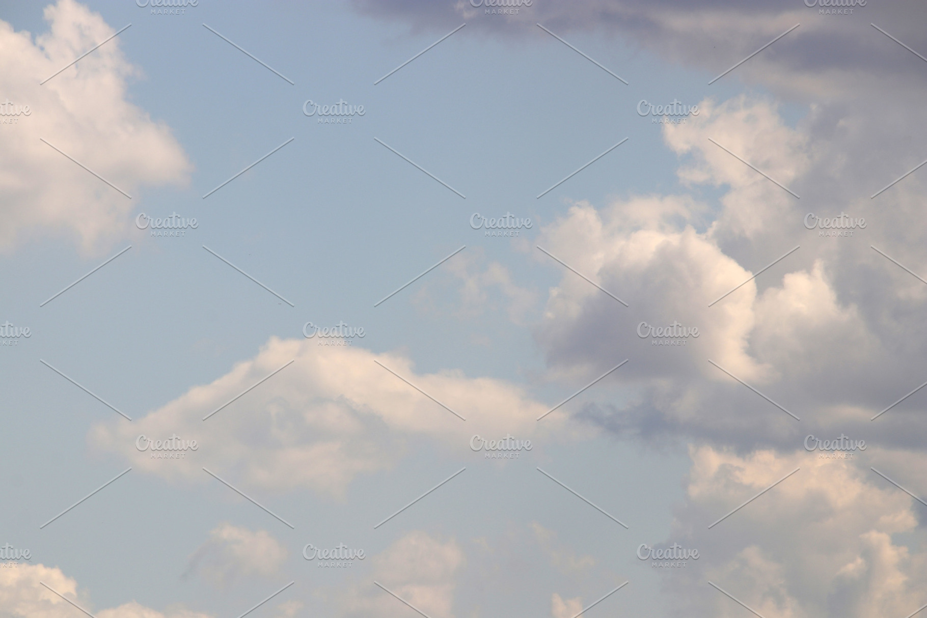 Cumulus clouds wheather background. Skies landscape., a Nature Photo by Textures & Backgrounds