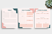 Editable Canva Planner Templates, a Stationery Template by Ultimate Template Shop (Thumbnail 2 of 5)