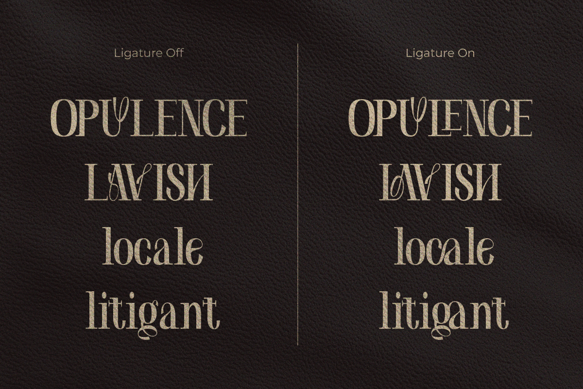Kagea - Elegant Luxury Serif, a Serif Font by Pandeka Studio (Photo 7 of 9)