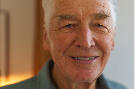 Portrait of senior man at his home., a Person Photo by HalfPoint
