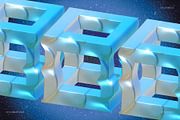 3D GALAXY BLUE Objects, an Object Graphic by angelainthefields (Thumbnail 10 of 11)
