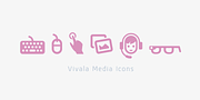 Vivala Media Icons, a Symbol Font by VivalaType (Thumbnail 2 of 5)