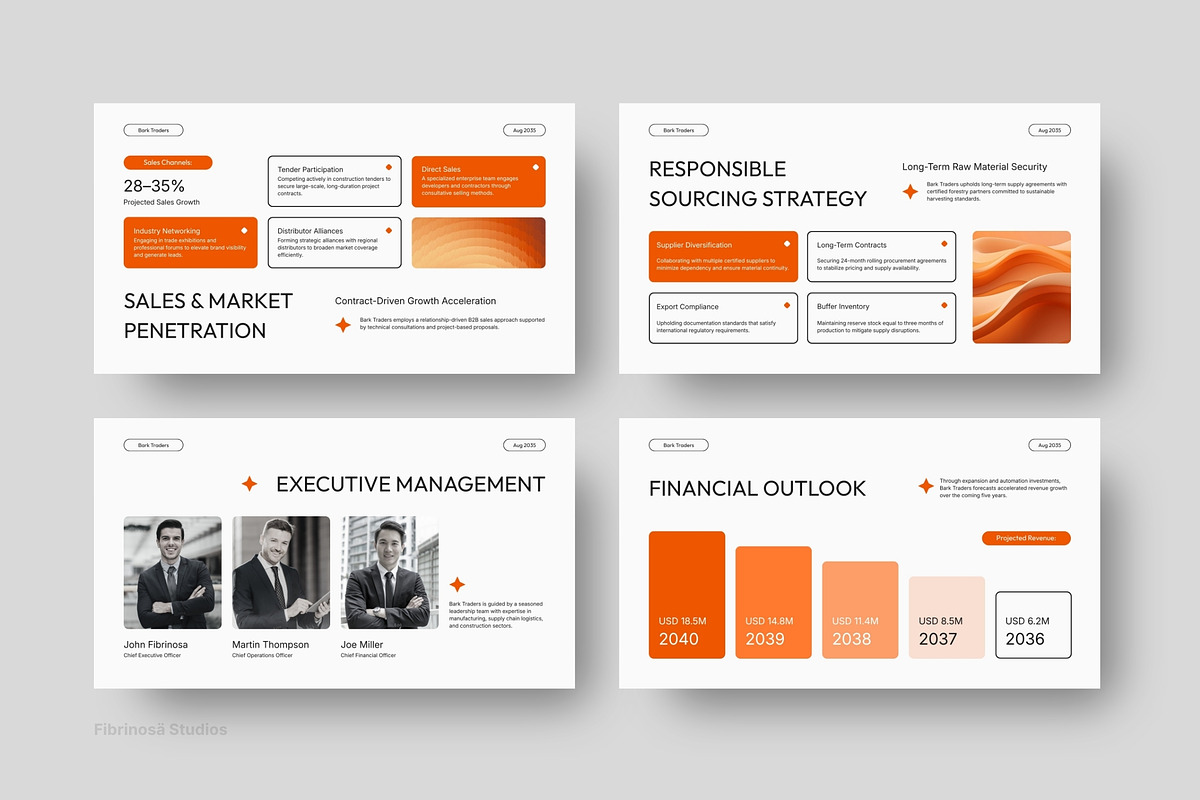 Sustainable Industrial Manufacturing, a Presentation Template by FIBRINOSÄ (Photo 6 of 7)