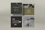 Herbalist Carousel Post Templates, a Social Media Template by Terraa Studio Design (Thumbnail 2 of 9)